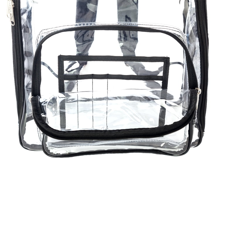 Walmart Heavy Duty PVC Clear Backpack, Transparent Bookbag  display picture 2