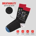 thumbnail image 6 of Pabst Blue Ribbon Socks - Novelty Socks, Beer Drinking Socks, 6 of 11