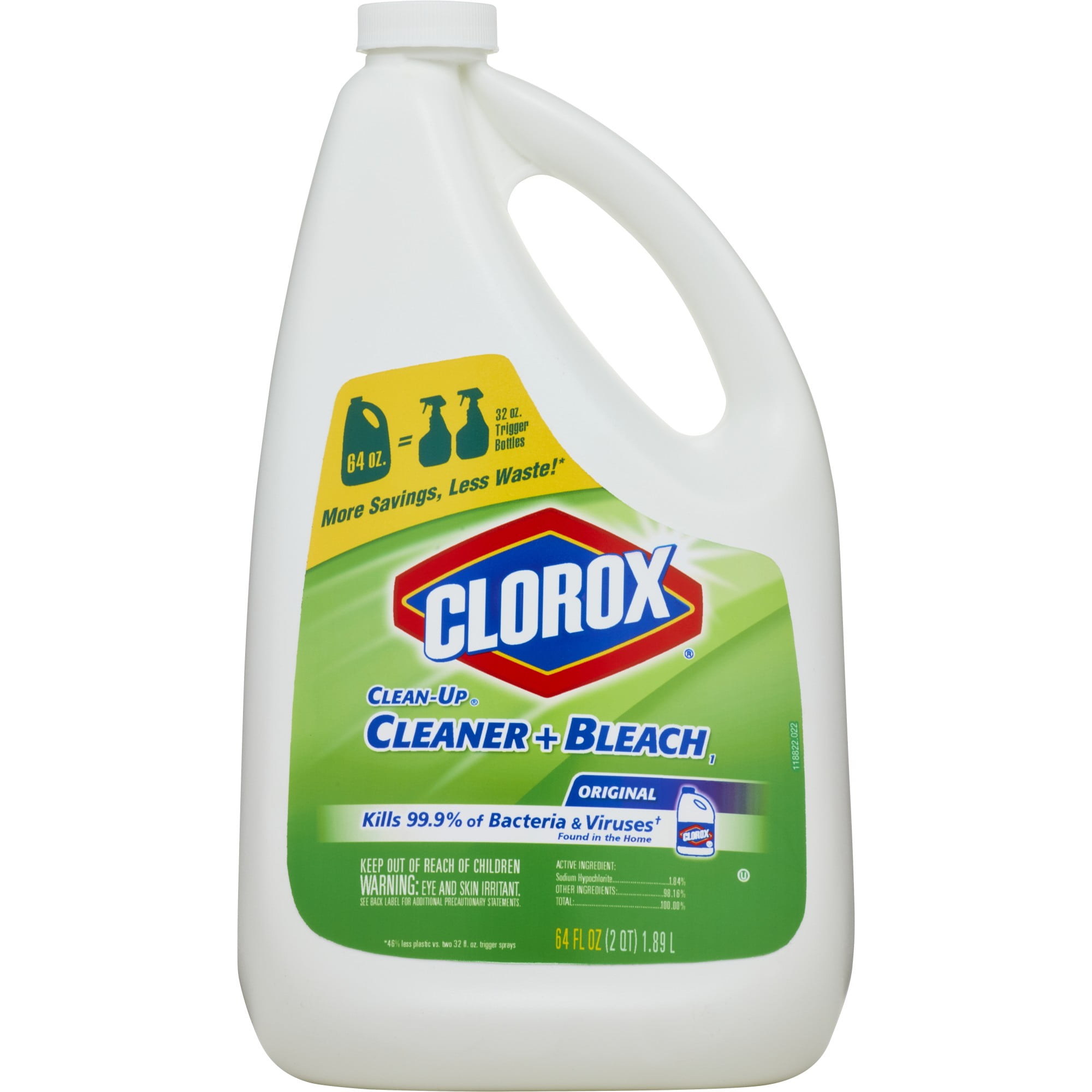 Clorox Clean Up All Purpose Cleaner With Bleach Original 64