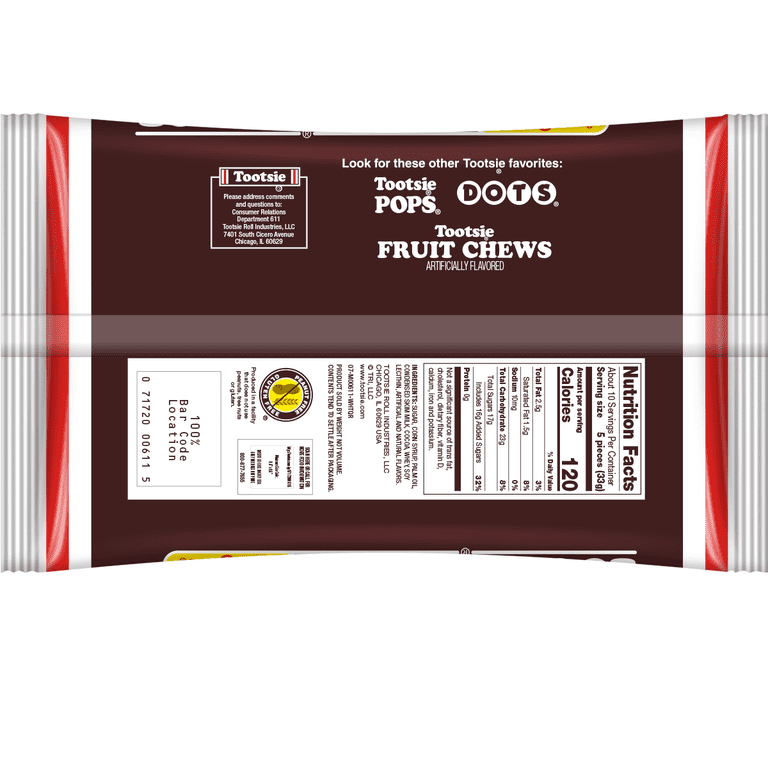 Tootsie Roll, Midgees Candies, 12 oz. Peanut Free, Gluten Free