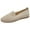 Beige, variant on Sngxgn Women's Flat Comfortable Work Shoes Slip On Ballet Flat(Beige,42)