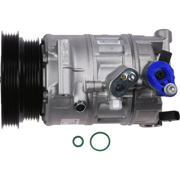 A/C Compressor - PXV16 - Compatible with 2005 - 2014 Volkswagen Jetta 2.5L 5-Cylinder 2006 2007 2008 2009 2010 2011 2012 2013