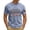 Light Purple, variant on Youpwaven Men's Waffle Knit USA 250th Anniversary Tee, America 250 Years of Freedom Patriotic T-Shirt, Independence Day Celebration Top, Short Sleeve Crew Neck Casual Apparel