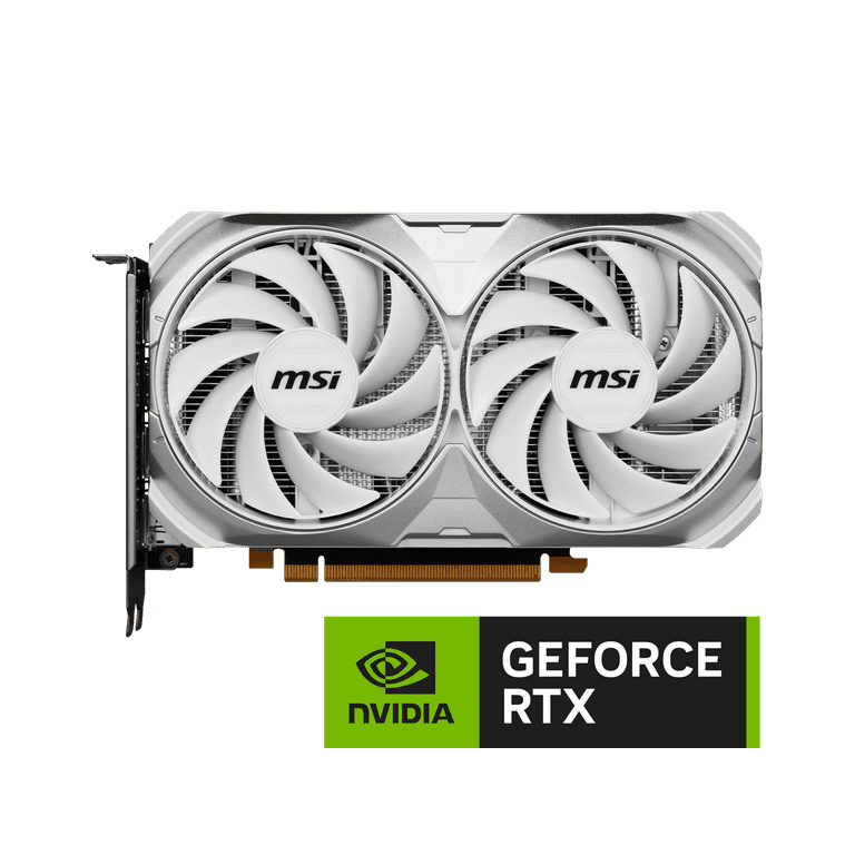MSI Ventus RTX 4060 8GB GPU, VENTUS 2X WHITE OC, HDMI 2.1a MSI Ventus RTX 4060 8GB GPU, VENTUS 2X WHITE OC, HDMI 2.1a