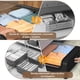 thumbnail image 4 of 2PCS Zapatera Bajo Cama, Cajas de Almacenamiento Debajo de La Cama con Ruedas y Tapa Transparente, Organizador de Almacenamiento de Gran Capacidad para Edredones, Ropa, Juguete,Zapatos, 4 of 8