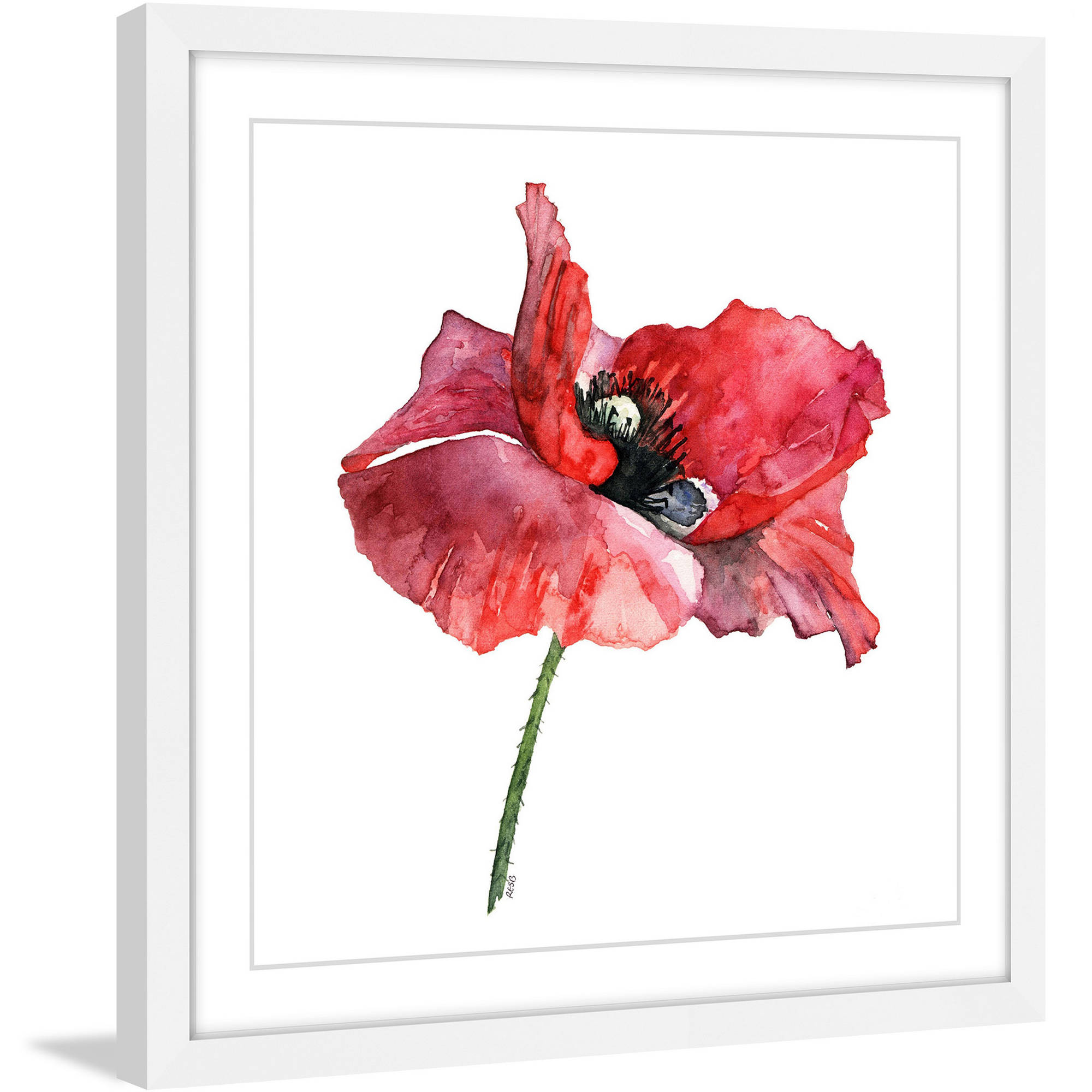 Marmont Hill "Dressed in Red" by Rachel Byler Framed Painting Print