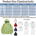 thumbnail image 3 of JTieacloth Lined Hooded Jacket Male Pockets Solid Color Outdoor Windproof Windbreaker Jacket Sports Coat Purple, 3 of 3