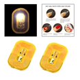 thumbnail image 2 of 2PCS DIY Mobile Affixed Scintillation Nail sticker Decor Polish Chip Manicure Decorations Phone Tips , White Light, 2 of 8
