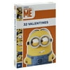 Minions Despicable Me 32 Valentines (1 Box) Classroom Exchange Cards From the Universal Studios Illumination Animated Movies