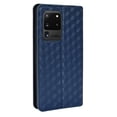 thumbnail image 2 of Flip Wallet Case for Samsung Galaxy S20 Ultra, Plating PU Leather with RFID Blocking Credit Card & Cash Slot Kickstand Magnetic Closure Full Protective Phone Cover Women Men, Blue, 2 of 10