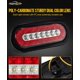 thumbnail image 2 of Luces traseras para remolque Partsam, luz de freno LED ovalada de 6.3 pulgadas, 2 of 7