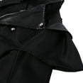 thumbnail image 6 of TFEOQRY Men's Jacket Coat Halloween Retro Gothic Tailcoat Outwear Long Sleeved High Neck Overcoat Black, 6 of 8