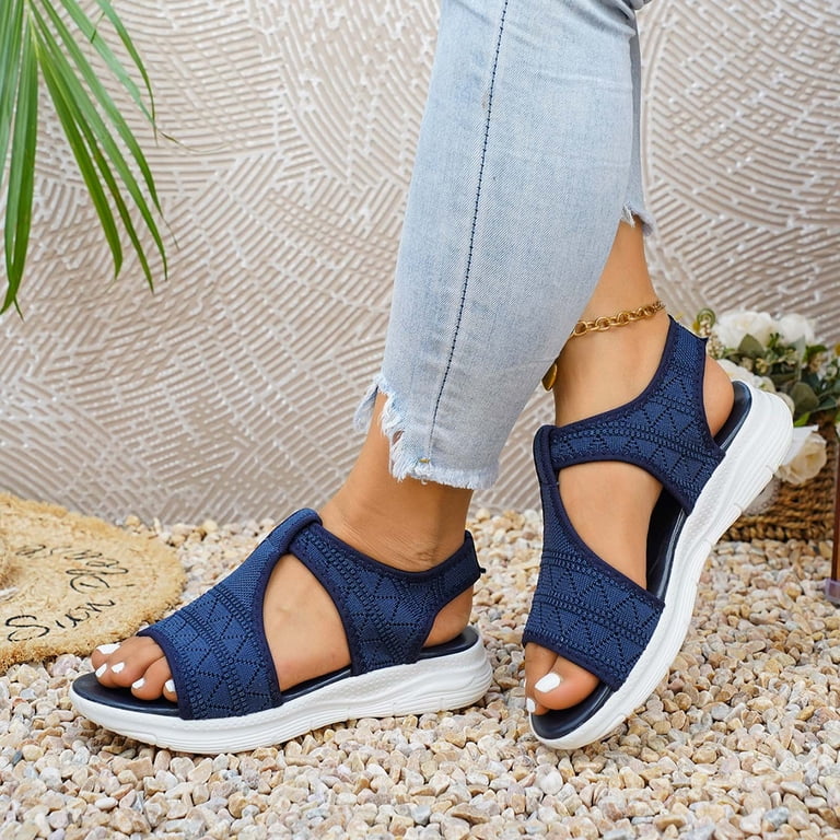 Women's Mesh Sports Sandals Lightweight Soft Soles Breathable