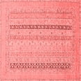 thumbnail image 1 of Ahgly Company Indoor Square Abstract Red Modern Area Rugs, 8' Square, 1 of 4