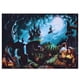 thumbnail image 1 of Fondo de linterna de calabaza de Halloween, fondo de Halloween duradero colgante suave fácil de almacenar para cumpleaos para fiestaCostumes Fyydes Descripción de la referencia, 1 of 6