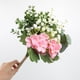thumbnail image 3 of Cateissary Decoración de flores artificiales brillante y duradera para una atmósfera romántica, boda de flores artificiales Decoración amarillo, 3 of 6