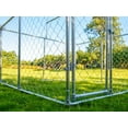 thumbnail image 6 of Magic Union 7.5'x 7.5'x 5.3' Large Outdoor Kennel Heavy Duty Dog Cage with Water -Resistant Cover, 6 of 9