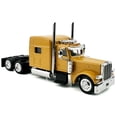 thumbnail image 2 of Peterbilt 389 Truck Tractor with Sleeper Cab Yellow 1/87 (HO) Scale Plastic Model Car by HO Logistics, 2 of 5