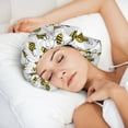 thumbnail image 6 of Naloa Cute Little Bee Adjustable Hair Bonnet for Sleeping, Hair Wrap Sleep Cap Turban for Women Men, Curly Straight Hair Long Large Braid Unisex, 6 of 6