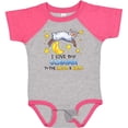 thumbnail image 3 of Inktastic I Love my Glamma to the Moon and Back Cute Sheep Boys or Girls Baby Bodysuit, 3 of 5
