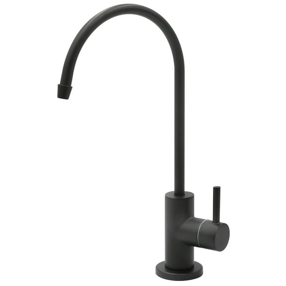 Modern Stainless Steel Matte Black Water Filter Faucet for RO System