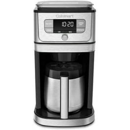 Cuisinart Grind Brew 10 Cup Burr Coffeemaker with Built in Bean Grinder Automatic Silver DGB 850 Walmart