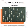 thumbnail image 6 of Yayeee Doormat for Indoor Entrance 32" x 20" Non Slippery Floor Rug, Dark Green Plants, 6 of 8