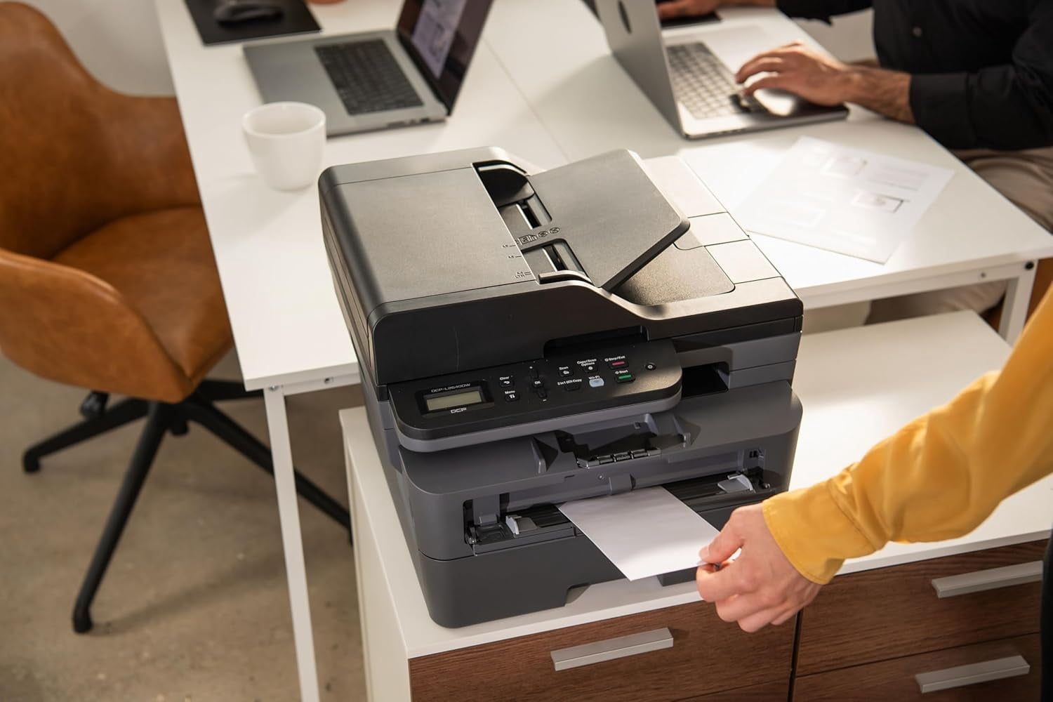 BROTHER DCP-L2647DW Wireless Monochrome All-in-One Laser Printer with Higher Yield Ink