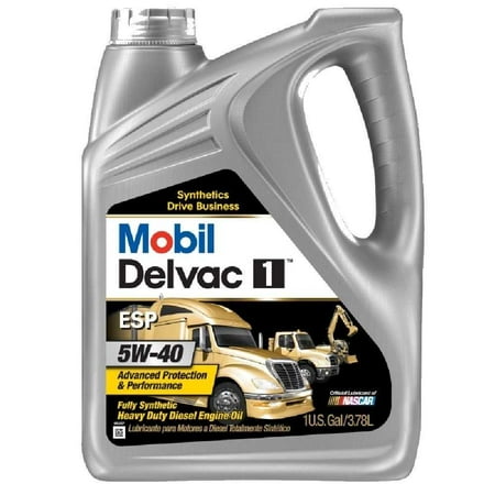 Mobil MOBIL DELVAC 1 ESP 5W-40, 3X1 Gallon 127863