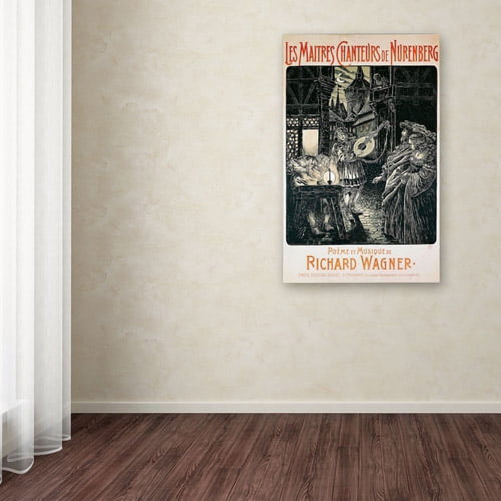 Trademark Fine Art "The Mastersingers of Nuremberg" Canvas Art by Richard Wagner