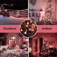 thumbnail image 4 of LED String Lights, 72ft 200 LED Fairy Lights, 8 Modes, Low Voltage, for Christmas, Home, Garden, 4 of 5