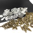 thumbnail image 2 of Coofit 1 Pack Jewelry Pendant DIY Retro Metal Assorted Bracelet Charm Jewelry Finding, 2 of 3