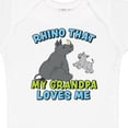 thumbnail image 4 of Inktastic Rhino That My Grandpa Loves Me with Cute Rhinos Boys or Girls Baby Bodysuit, 4 of 5