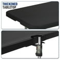 thumbnail image 4 of OSM 6ft Plastic Folding Table with Handle for Indoor Outdoor, 6 Foot Utility Commercial Craft Foldable Table for Party Events, Black, 4 of 8
