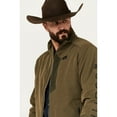 thumbnail image 2 of Justin Men's Stillwater Softshell Jacket Olive Medium, 2 of 4