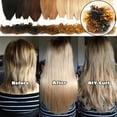 thumbnail image 6 of Benehair U Tip Hair Extensions 100% Remy Human Hair Pre Bonded U-tip Nail Keratin Fusion Glue Stick Tipped Blonde Hair Extensions 0.5g 100pcs, 6 of 11
