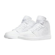 Jordan Mens Air 1 Mid 554724 136 Triple White - Size 13