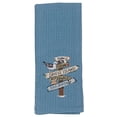 thumbnail image 1 of Kay Dee Designs Plage Signes Gaufres Brodées Serviette, 1 of 2