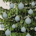 thumbnail image 3 of Christmas Decorations Indoor, 46PCS/8CM Velvet Christmas Balls Flocked Christmas Tree Ornaments Balls Plastic Xmas Hanging Ornaments Christmas Tree DecorationChristmas Ornaments Balls Blue, 3 of 8