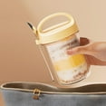 thumbnail image 5 of 2Pack Overnight Oats Containers with Lids and Spoons,14 oz Airtight Oatmeal Container,Mason Jars with Lid for Cereal,Milk,Fruit,Yogurt,On The Go Container,Salad Jars,Glass Jars-White, 5 of 10