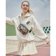 thumbnail image 2 of Clear Fanny Pack Stadium Approved Clear Belt Bag Cross Body Bag for Women Men Transparent Waist Bag, 2 of 7