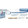 thumbnail image 6 of Intex Pool Ladder for 48 Inch Wall Pools & 15' Pool Debris Cover w/ Drain Holes, 6 of 10
