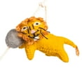 thumbnail image 5 of Bloomingville Multicolor Wool Felt Animal Shaped Garland, 5 of 7