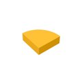 thumbnail image 1 of 200PCS 1/4 CIRCLE TILE 1X1 Compatible 25269 Round & Angles Self-Locking Bricks Building Blocks Toys Accessories Bright Light Orange 200 pcs, 1 of 6