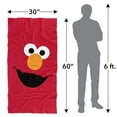 thumbnail image 6 of Sesame Street Elmo Face Officially Licensed Beach Towel 30' X 60', 6 of 6