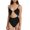 Black, variant on Zuesphe Swimsuit for Women Over 50 2025 Womens Bathing Suits Tummy Control One Piece Womens Swimwear One Piece Monokinis Swimwear Color Block Two Piece Drawstring