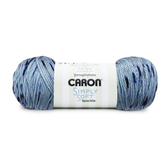 Caron® Fil Simply Soft® Speckle™, Acrylique #4 Moyen, 5oz/141g, 235 Yards