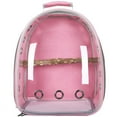 thumbnail image 1 of Pet Parrot Carrier Bird Bolsa De Viaje Mochila Cápsula Espacial Mochila Transparente Mochila Transpirable Para Loros Yuarrent AP007803-06, 1 of 6