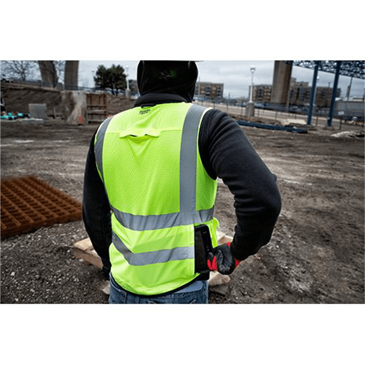 Milwaukee Tool Hi Vis Orange Prfrm Sfty Vest - S/M