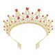thumbnail image 1 of Tiara de boda con corona, tiaras de reina, para mujer, cabello elegante Estilo C, 1 of 9